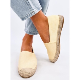 Haydon Yellow női vászon espadrillák sárga 1