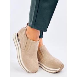 Boult Beige rejtett ékcipő bézs 2