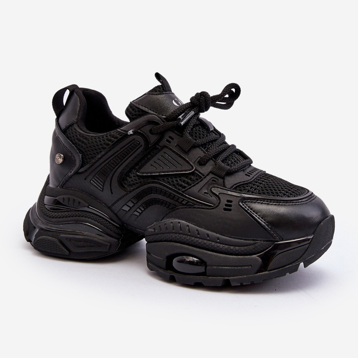 Masszív talpú tornacipő GOE NN2N4045 Fekete 2