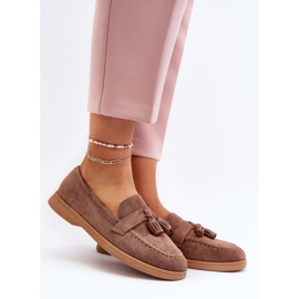 Női velúr mokaszin barna Dansitu 2 Női velúr mokaszin barna Dansitu 2