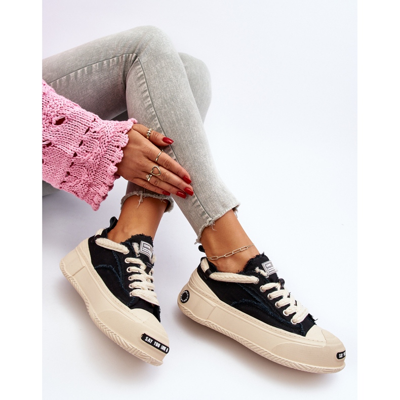 Női tornacipő GOE NN2N4061 Fekete 1