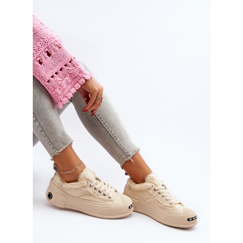 Női tornacipő GOE NN2N4060 Bézs 1