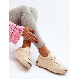 Női tornacipő GOE NN2N4060 Bézs 2