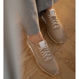 Marco Shoes Toledo tornacipő bézs 1