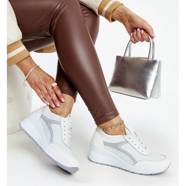 Fehér Hermina wedge tornacipő 1 Fehér Hermina wedge tornacipő 1