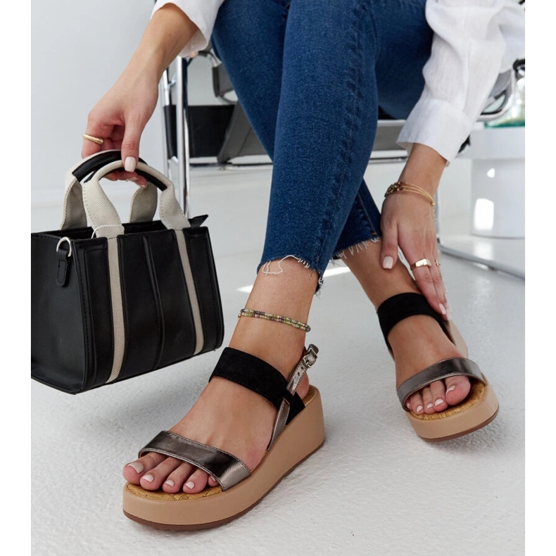 Tonka ékszandál fekete 1