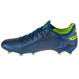 Puma King Ultimate FG/AG 107563-04 futballcipő kék 1