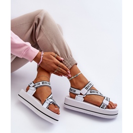 Big Star női platformszandál NN274A526 fehér 1