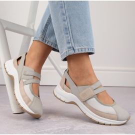 Rieker Kényelmes tépőzáras cipő Remonte W RKR660 többszínű sokszínű 2