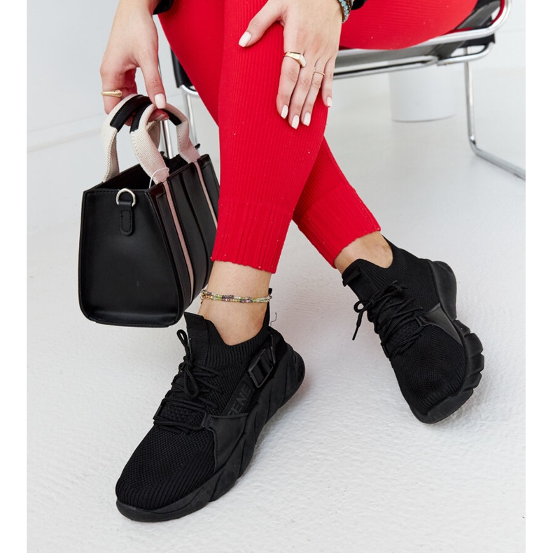 Fekete könnyű Faruz sportcipő 1