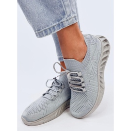 Neam Grey zoknis sportcipő szürke 2