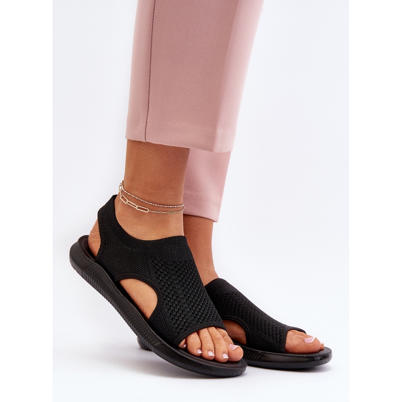 Női sportszandál Fekete Cesys 1