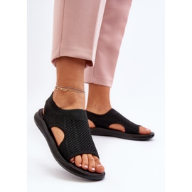 Női sportszandál Fekete Cesys 2