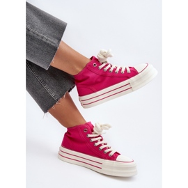 Női platform tornacipő Fuchsia Aineri rózsaszín 1