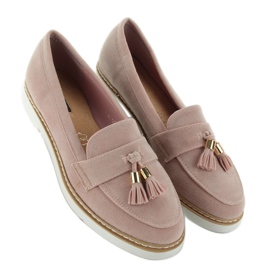 Klasszikus női mokaszin 7101 Pink rózsaszín 1