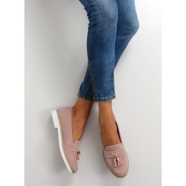 Klasszikus női mokaszin 7101 Pink rózsaszín 2
