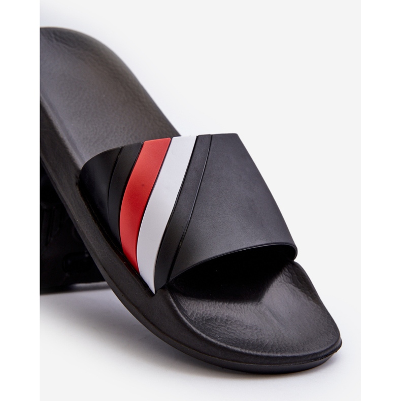 Bemostom Classic könnyű férfi papucs, fekete 2