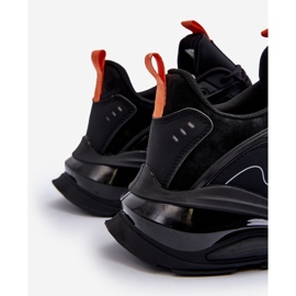 Férfi tornacipő HI-POLY System Big Star sportcipő NN174382 fekete 2