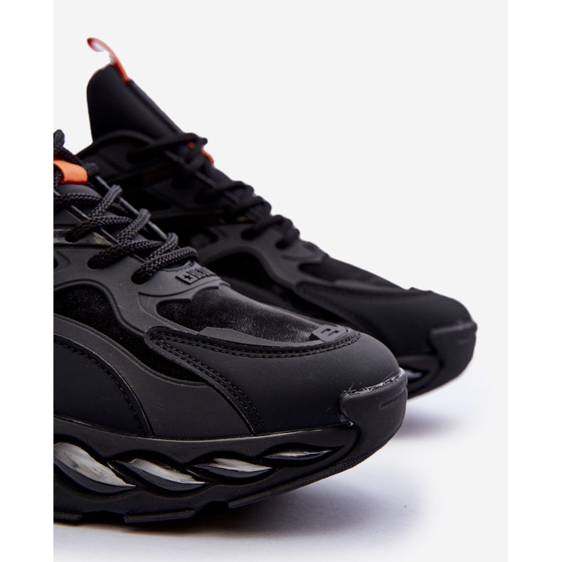 Férfi tornacipő HI-POLY System Big Star sportcipő NN174382 fekete 1