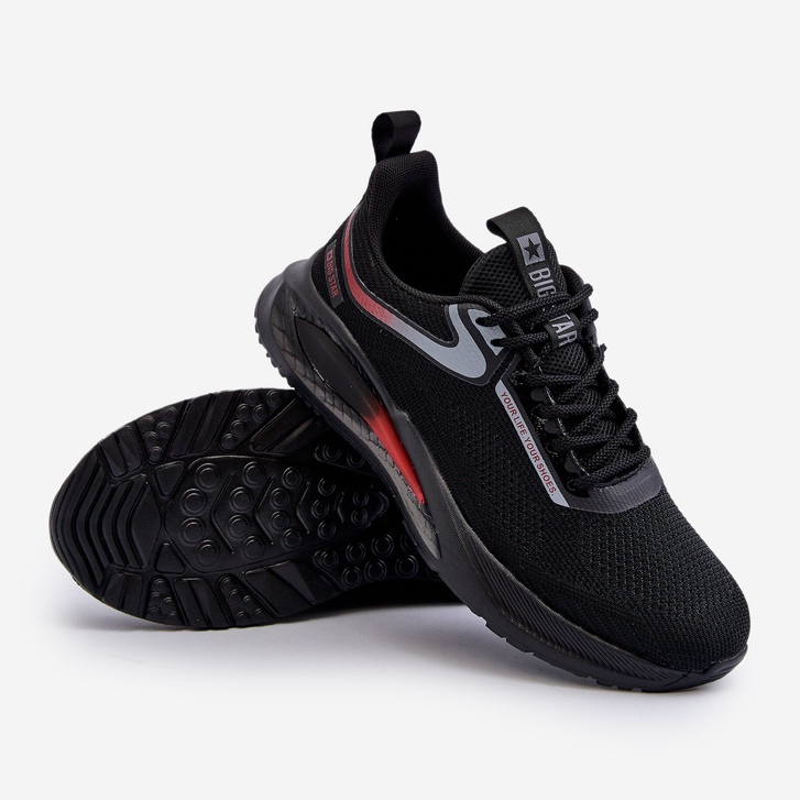 Férfi sportcipő HI-POLY System Big Star NN174373 Fekete 1