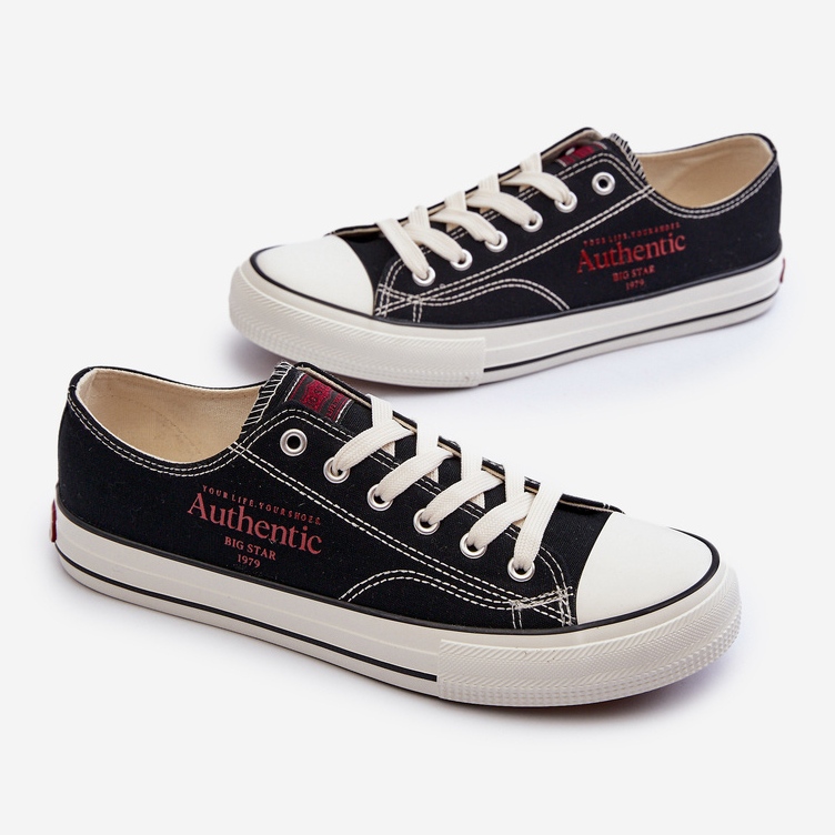 Férfi tornacipő Big Star NN174056 fekete 1