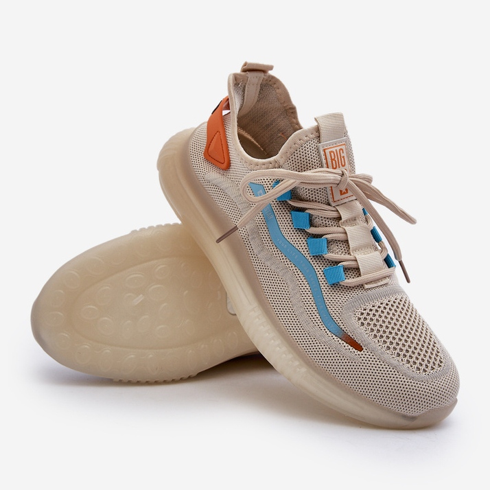 Férfi sportcipő HI-POLY System Big Star NN174452 Bézs 1