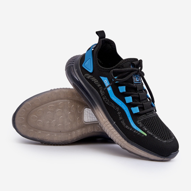 Férfi sportcipő HI-POLY System Big Star NN174450 fekete 1