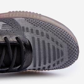 Férfi sportcipő HI-POLY System Big Star NN174476 fekete szürke 1