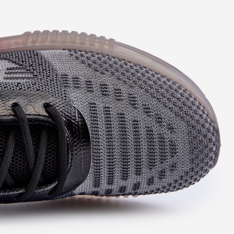 Férfi sportcipő HI-POLY System Big Star NN174476 fekete szürke 1