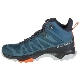 Salomon X Ultra 4 Mid Gtx M 473526 cipő kék 1