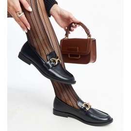 Lea fekete csatos mokaszinok 1