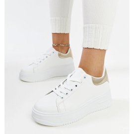 Fehér Ottavia platformos sportcipő 2