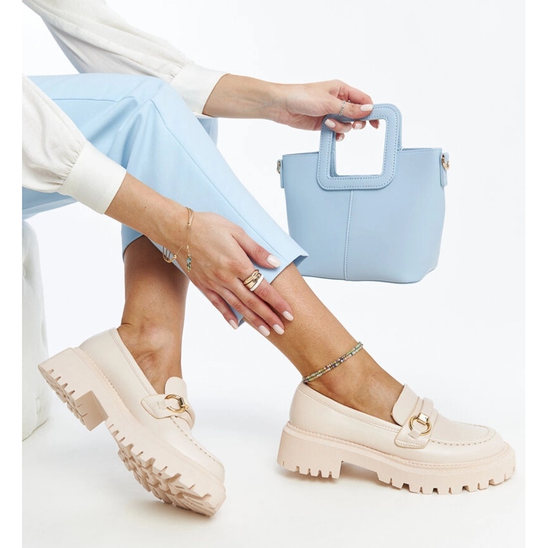 Bézs naplopók Lasima csattal 1 Bézs naplopók Lasima csattal 1