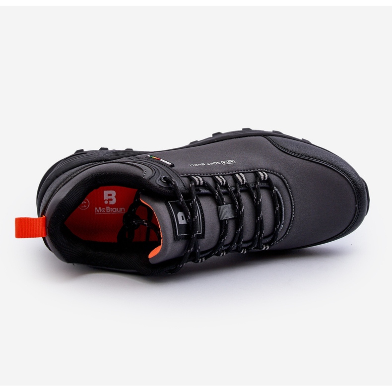 Férfi túracipő, szürke McBraun 2