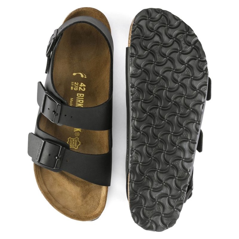 Birkenstock Milano Bs szandál 0034793 fekete 2