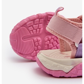 Lány tépőzáras szandál Big Star NN374238 Pink rózsaszín 1