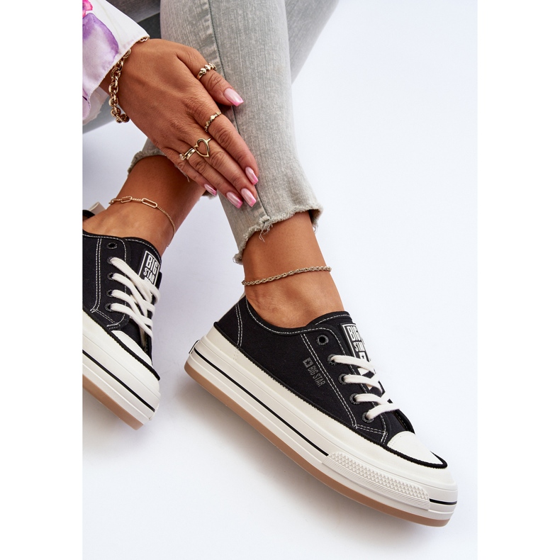 Női tornacipő Big Star NN274204 Fekete 2