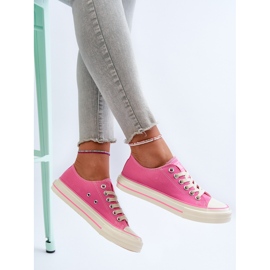 Női alacsony tornacipő Big Star NN274271 rózsaszín 2