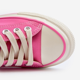 Női alacsony tornacipő Big Star NN274271 rózsaszín 1