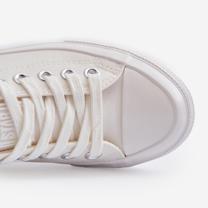 Klasszikus női tornacipő Big Star NN274285 fehér 1