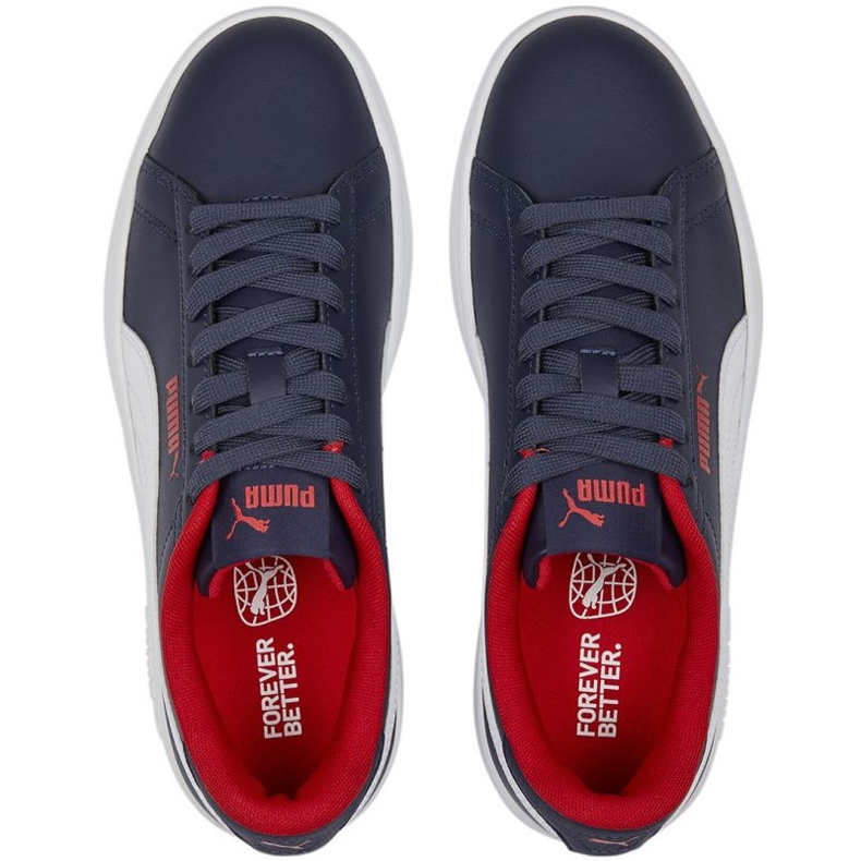 Puma Smash 3.0 L Jr cipő 392031 04 fekete 1