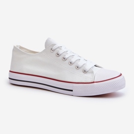 Női klasszikus alacsony tornacipő fehér Caelira 1