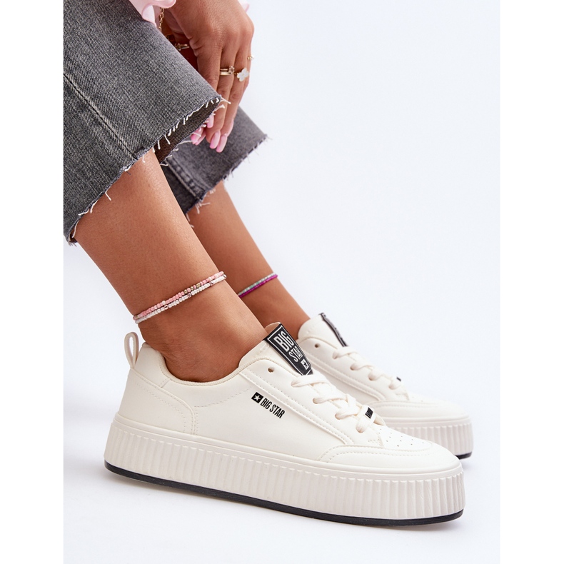 Női tornacipő Big Star NN274254 fehér 1