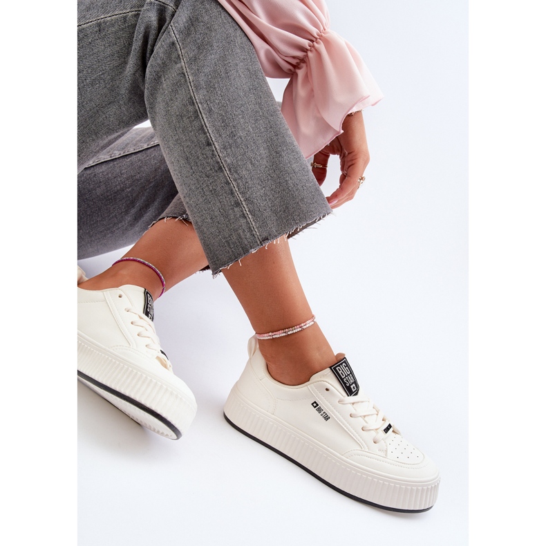 Női tornacipő Big Star NN274254 fehér 2