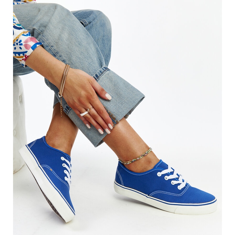 Kék klasszikus Erla tornacipő 1