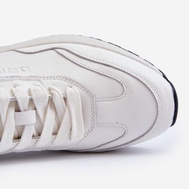 Férfi bőr tornacipő Big Star NN174288 fehér 1