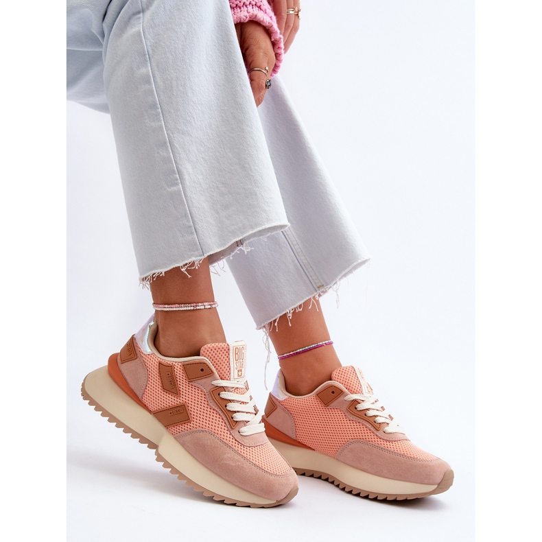 Big Star női tornacipő NN274976 narancs 2