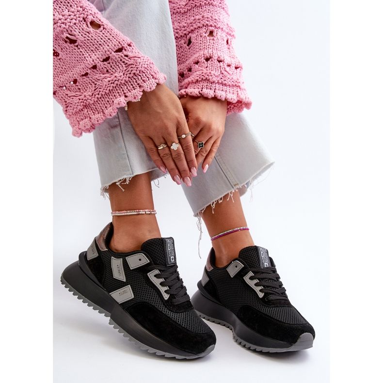 Big Star női tornacipő NN274975 fekete 1