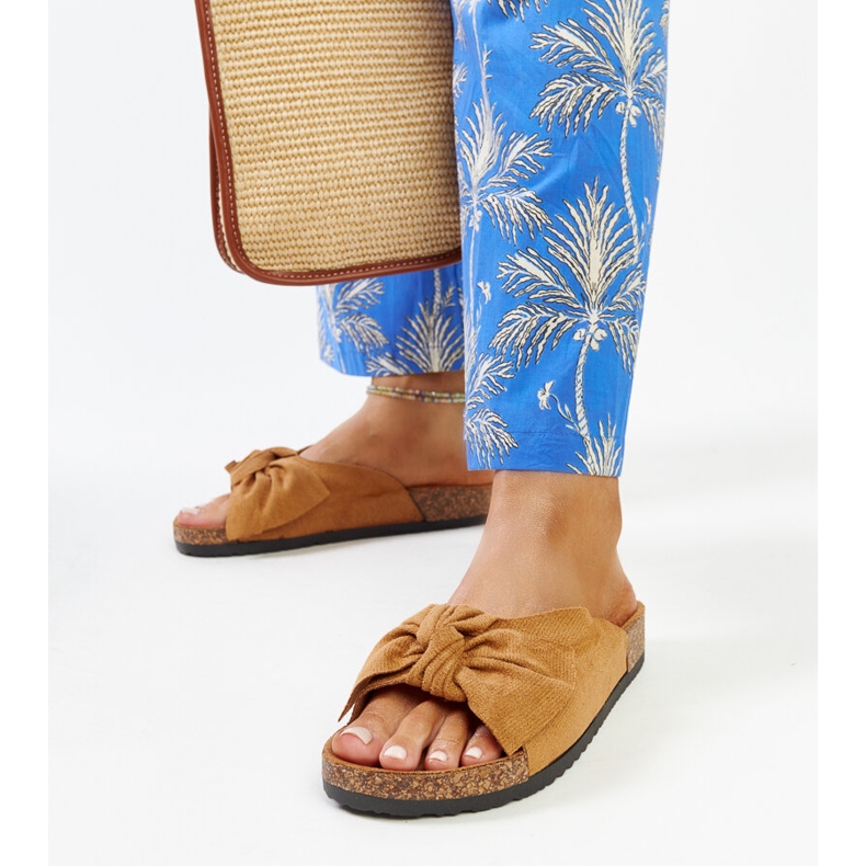 Barna papucs parafa talppal az Aamutól 1