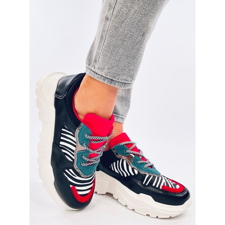 Yeva Fekete edzőcipők 2